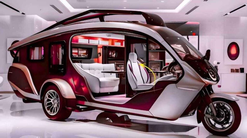 2025 Tricycle RV Camper Revealed: Futuristic 3-Wheel Motorhome Design, Features & Travel Innovation