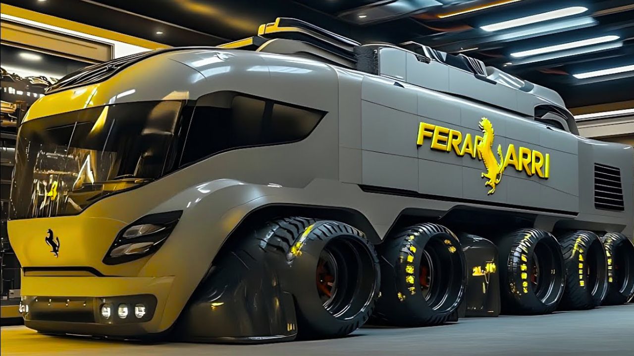 Ferrari F1 Motorhome 2026 Unleashed: Performance Hybrid Engine, Ultra-Luxury Interior & Features